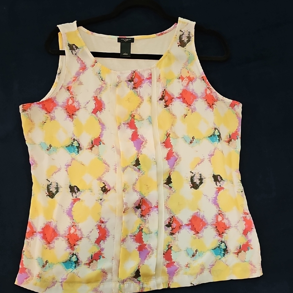 Colorful Abstract Women's Top